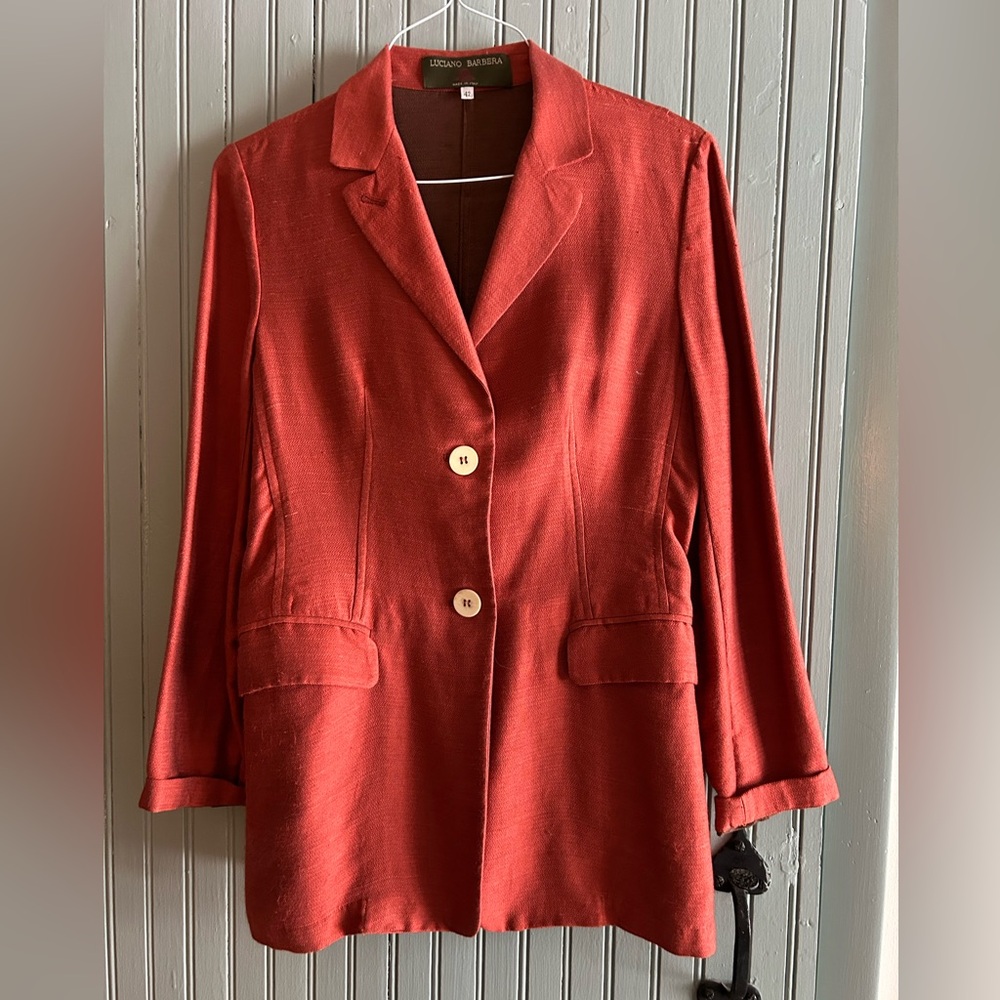 Italian designer almost-vintage blazer.